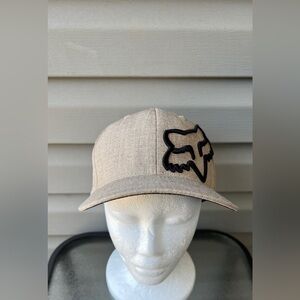 Fox Racing Clouded Flexfit Hat Sz L/XL Color- Sand